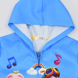 Kid Girl Zip-up Hoodie Coats Outwear