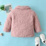 Baby Girl Coat Fleece Winter Warm Cutton Outwear