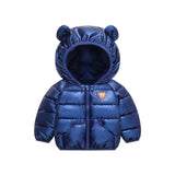 Kid Baby Boy Girl Down Winter Lightweight Cotton Cartoon Coats