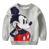 Kid Baby Boy Trendy Double Thickened Base Sweater