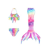 Kid Girl Mermaid Tail Spring Swimsuit