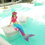 Kid Girl Ghnatygren Mermaid Tail Swimsuit