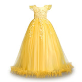 Kid Girl Foreign Princess Long Dress