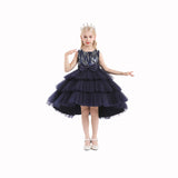 Kid Girl Princess Autumn Sequined Party Dresses