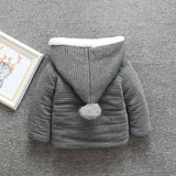 Kid Baby Boy Cotton Coat Cardigan Thick Jacket