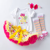 Baby Girl Easter Egg Embroidered Short Sleeve Pastel Sets 2 Pcs
