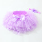 Kid Baby Girl Princess Cake Bouncy Skirt