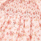 Baby Girl Pink Printing Long Sleeve Lovely Spring Dresses
