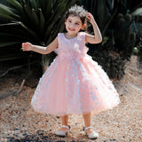 Kids Baby Girl Flower Princess Wash Dress