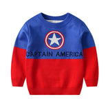 Kid Baby Boy Trendy Double Thickened Base Sweater