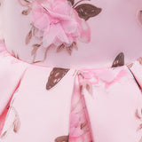 Kid Baby Girl Butterfly Wedding Printed Princess Flower Casual Dresses