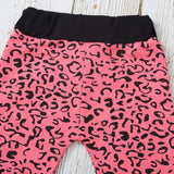 Baby Girl Suit Pink Leopard Print 2 Pcs Sets