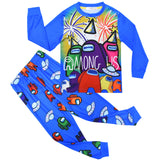 Kid Boy Cuhk Home Suit Long Sleeved Game Pajamas