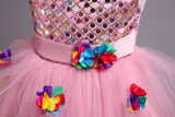 3-12T Kid Girl Princess Piano Runway Performance Dress