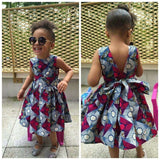 Kid Baby Girl Bohemian Belt Casual Dresses