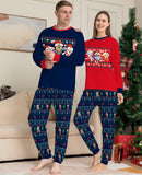Family Matching Puppy Christmas Parent-child Printed Pajamas