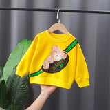 Baby Toddler Autumn Spring Sweatshirts Long-sleeved Tops