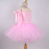 Easter Bunny Pink Kid Baby Girl Unicorn Tutu Mesh Dresses