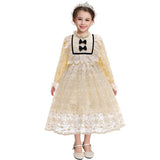 Kid Baby Girl Long Sleeve Lace Autumn Dress