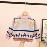 Kid Boy Cute Korean Outer Knit Sweater