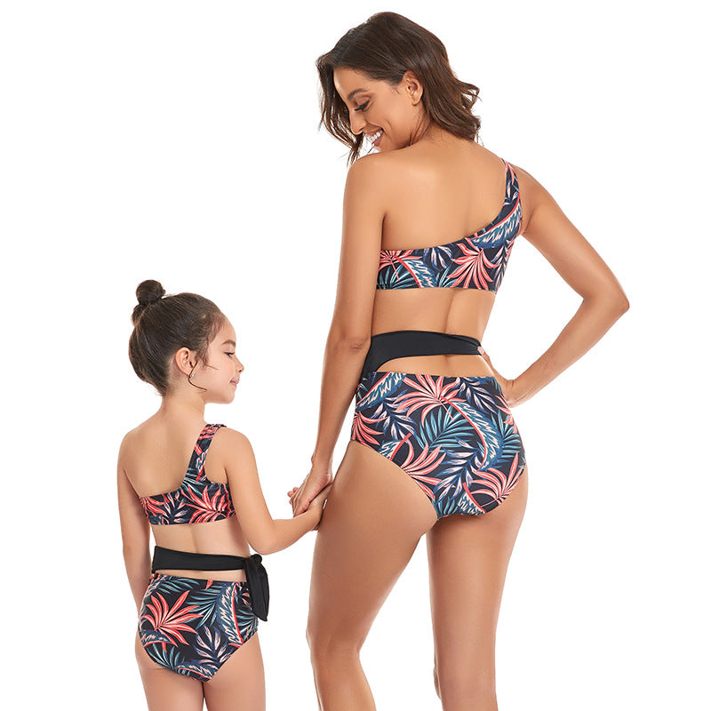 Family Matching Parent-child Separate Swimsuit Fashion Bikini