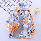 Kid Boys Charge Thin Windbreaker Foreign Jacket Coats
