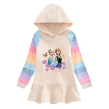 Kid Baby Girl Ice Long Sleeve Autumn Casual Dresses