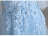 Kid Baby Girl Princess Pompous Yarn Long Flower Wedding Dresses