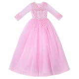 Kid Girl Summer Fluffy Mesh Princess Catwalk Dress