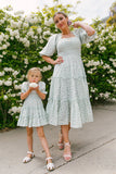 Family Matching Lovely Spring Summer Holiday Casual Dress