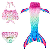 Kid Girl Mermaid Tail Swimwear Beach Bathing Swimsuit
