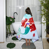 Baby Bathrobe Cartoon Bath Towel Robe Hooded Cloak Beach Towel Pajamas