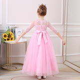 Kid Girl Summer Fluffy Mesh Princess Catwalk Dress