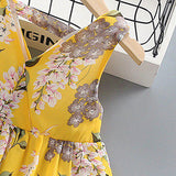 Kid Baby Girl Flower Sleeveless Summer Dresses