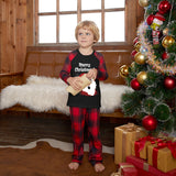 Family Matching Christmas Home Parent-child Christmas Pajamas