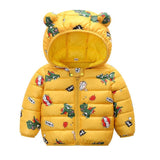 Kid Baby Boy Girl Light Down Cotton Autumn Winter Coat