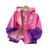 Kid Girl Jacket Bear Multicolor Waterproof Teddy Autumn Coats