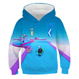 Kids Fall Guys Ultimate Knockout Long Sleeve Hoodie Pullover