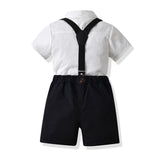 Kid Baby Boys Summer Short Sleeved Suit 2 Pcs Sets