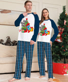 Family Matching Christmas Letter Parent-child Printed Housewear Pajamas