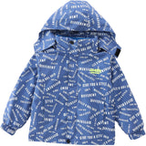 Kid Boys Autumn Winter Three-in-one Detachable Outdoor Storm Jacket Coat