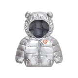 Kid Baby Boy Girl Down Winter Lightweight Cotton Cartoon Coats