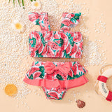 Kid Baby Girls Swimming Suit Cute Watermelon Swimsuit