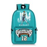 Boy Canvas Back Pack School Bags Fashion Basketball Star Backpack