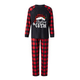 Family Plaid Cotton Parent-child Christmas Home Pajama Set