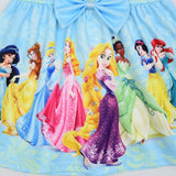 Kid Girl Castle White Snow Party Cinderella Rapunzel Dress
