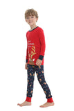 Family Christmas Deer Parent-child Print Pajamas Loungewear