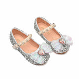 Girls New Dress Sequin Crystal  Soft Sole Pearl Magic Stick Cute Shoes