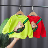 Baby Toddler Autumn Spring Sweatshirts Long-sleeved Tops