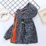 Kid Boys Autumn Winter Three-in-one Detachable Outdoor Storm Jacket Coat